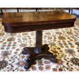 TEA TABLE, William IV Rosewood, circa 1835,