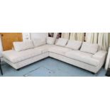 SINCLAIR MATTHEWS FROME CORNER SOFA, 106cm D x 72cm H x 206cm W and 256cm W.