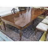 DINING TABLE, Regency mahogany, circa 1820,