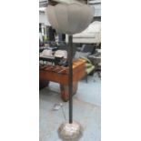 ANTIQUE LARGE UP UPLIGHTER, 175cm H x 55cm diam.