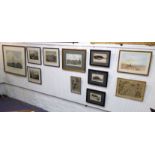 PRINTS AND ENGRAVINGS, various including, whaling subjects, topographical, naturalist etc.