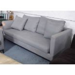 SOFA, by Camerich grey, 70cm H x 200cm x 90cm.