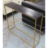 CONSOLE TABLE, 1950's French style, 80cm x 20cm x 70cm.