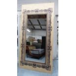 WALL MIRROR, of substantial proportions,