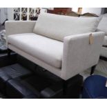 AARK SOFA, raw umber chenille finish, 155cm W.