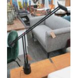 DESK LAMP, Italian by Artimede, adjustable approx 61cm H.