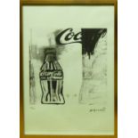 ANDY WARHOL 'Coca Cola', lithographic print,