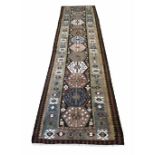 FINE KASVIN KILIM RUNNER, 345cm x 89cm,