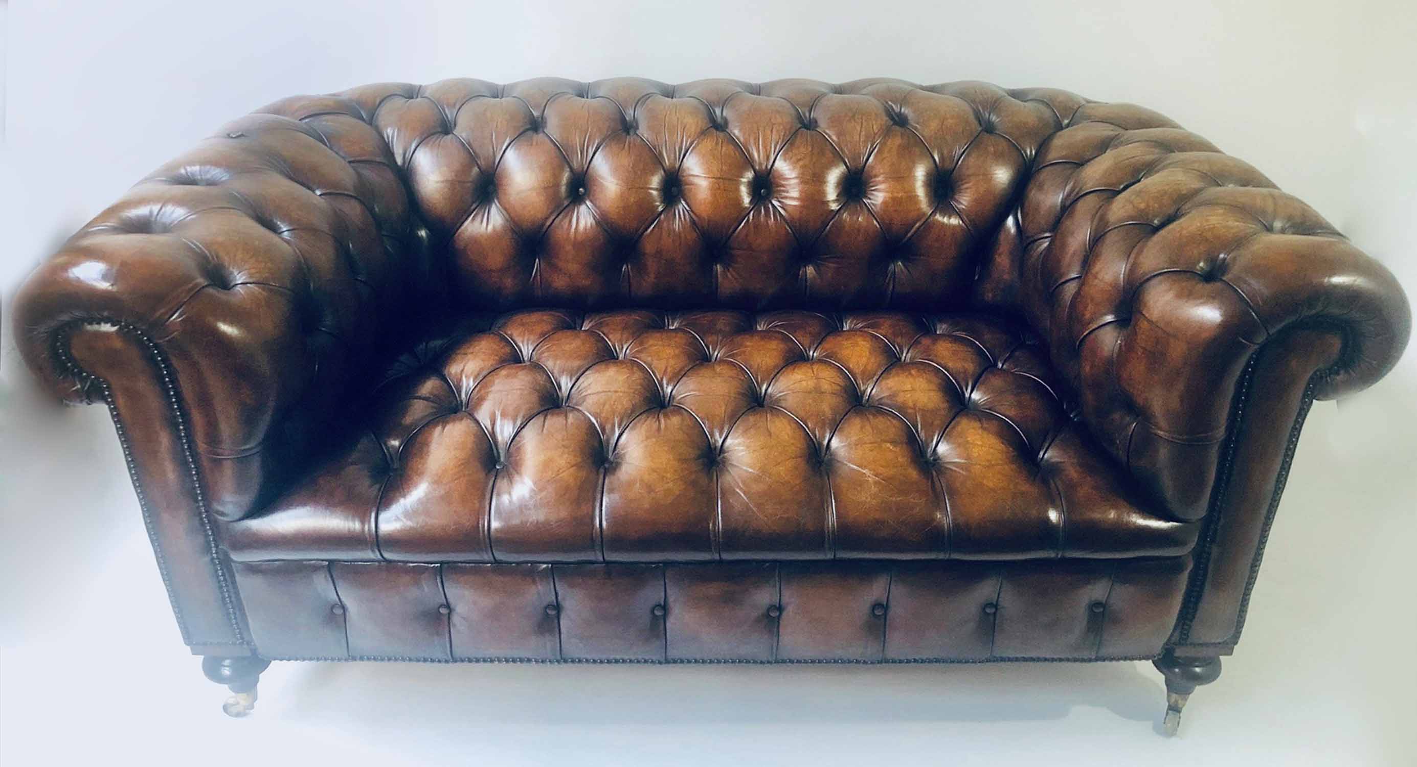 CHESTERFIELD SOFA, - Image 3 of 3