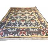 FINE BOULO OUSHAK CARPET, 460cm x 332cm, William Morris design.