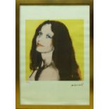 ANDY WARHOL 'Brooke Hayward', lithographic print,