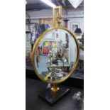 DRESSING MIRROR, Hollywood Regency style design, 77cm H.