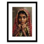 STEVE MCCURRY 'Village Girl, Jaipur, Rajasthan', National Geografic photo, limited edition of 50,