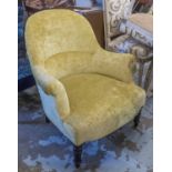 TUB ARMCHAIR, French Napoleon III,