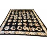 FINE NEEDLEPOINT CARPET, 355cm x 285cm.