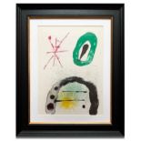 JOAN MIRO 'Untitled', 1963, colour lithograph on paper, published by Maeght Editeur, 44cm x 54cm,