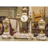 CLOCK GARNITURE,