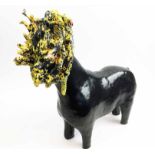 GRAINNE MCHUGH 'Centaur', glazed ceramic, approx 43cm x 43cm H.