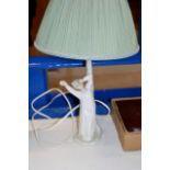 NAO FIGURINE TABLE LAMP WITH SHADE