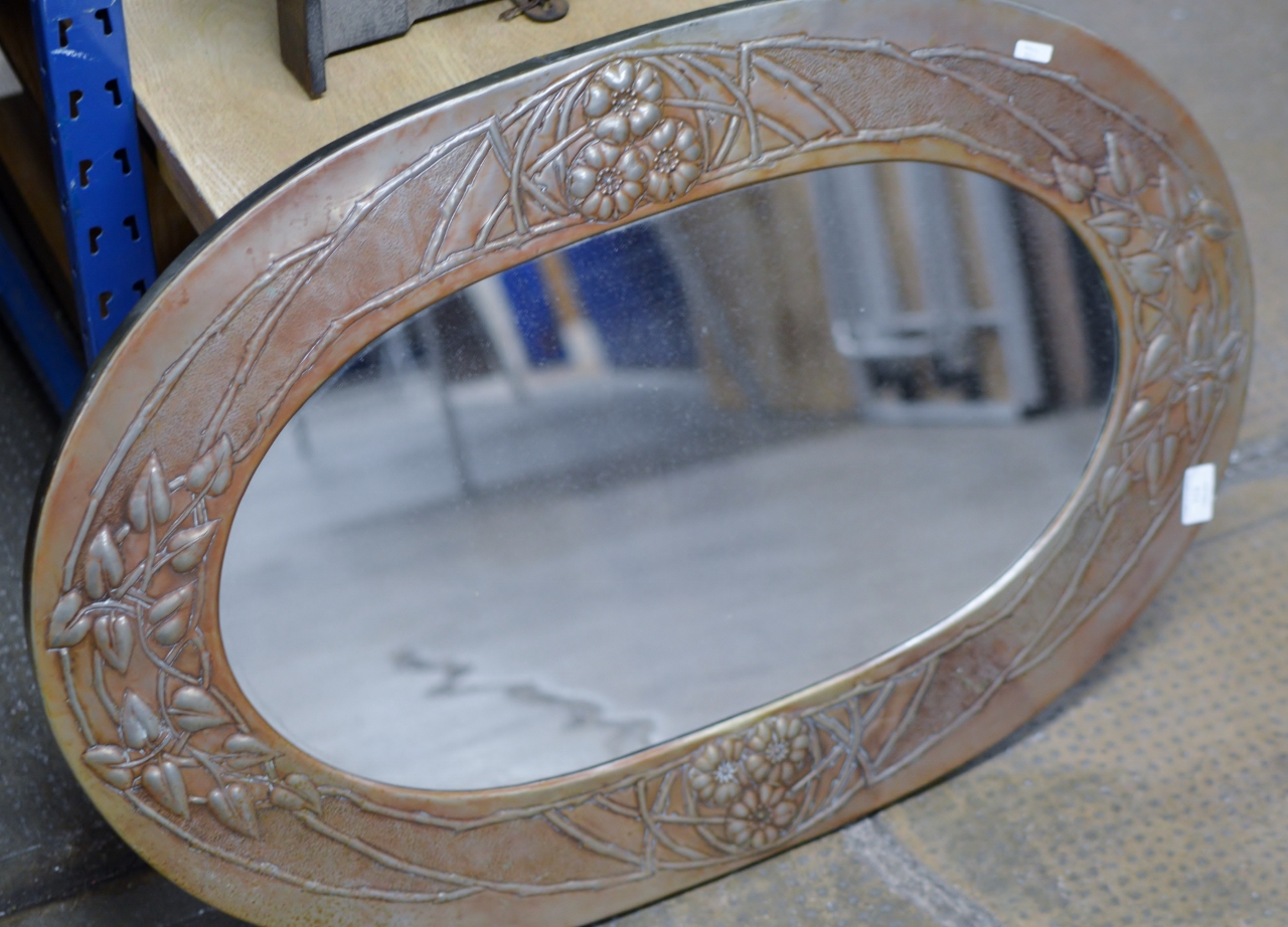 ARTS & CRAFTS STYLE MIRROR