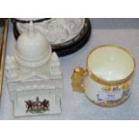 CRESTED CHINA ORNAMENT & PARAGON ROYALTY CUP