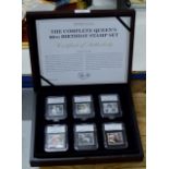 BOXED SET OF COMMEMORATIVE STAMPS