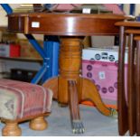 MAHOGANY OCCASIONAL TABLE