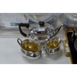 3 PIECE EPNS TEA SERVICE