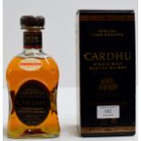 A BOTTLE OF CARDHU SPECIAL CASK RESERVE SPEYSIDE SINGLE MALT SCOTCH WHISKY WITH PRESENTATION BOX -