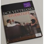 A JACK VETTRIANO STUDIO LIFE BOOK SIGNED BY THE ARTIST
