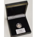 A KING EDWARD I ORIGINAL SILVER PENNY COIN OF 1272 - 1307AD, WITH PRESENTATION BOX
