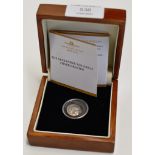 AN ALEXANDER THE GREAT SILVER DRACHM COIN WITH PRESENTATION BOX