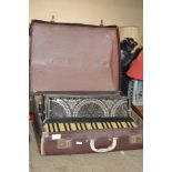 OLD ITALIAN ACCORDION WITH LEATHER CASE