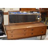 TEAK DRESSING TABLE