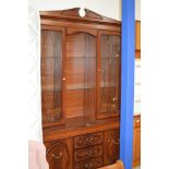 REPRODUCTION MAHOGANY DISPLAY UNIT