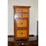 MAHOGANY 4 DRAWER CHEST