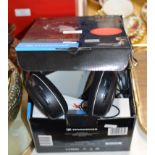 BOXED SET OF SENNHEISER HEADPHONES