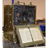 OLD US ARMY SIGNAL CORPS FREQUENCY METER