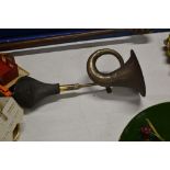 VINTAGE BRASS CAR HORN