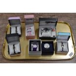 7 VARIOUS BOXED WRIST WATCHES