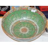 LARGE 19TH CENTURY CHINESE PORCELAIN PUNCH BOWL