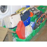 LARGE QUANTITY OF VARIOUS TOOLS OVER VARIOUS BOXES & BAGS