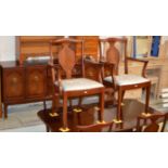 8 PIECE G-PLAN MAHOGANY DINING ROOM SET COMPRISING SIDEBOARD, TABLE & 6 CHAIRS