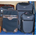 4 VARIOUS SUITCASES