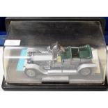 1/24 SCALE 1907 ROLLS ROYCE "THE SILVER GHOST" MODEL WITH CERTIFICATES