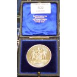 SILVER PRESENTATION MEDAL IN BOX, HIGHLAND AND AGRICULTURAL SOCIETY OF SCOTLAND