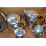 4 PIECE PICQUOT WARE TEA SERVICE