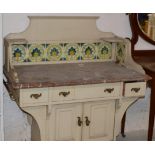 MARBLE TOP WASH STAND