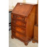 MAHOGANY 4 DRAWER BUREAU