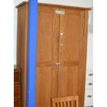 OAK DOUBLE DOOR WARDROBE